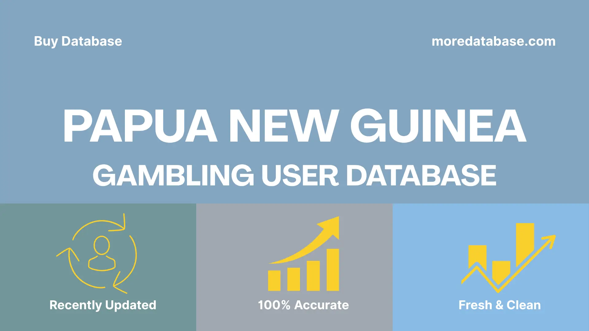 Papua New Guinea Gambling User Database 1 Million